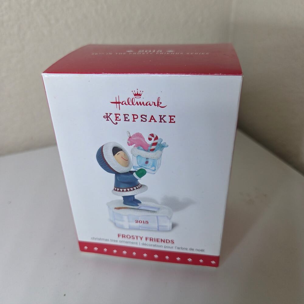 Hallmark Keepsake 2015 Frosty Friends Christmas Ornament in original box